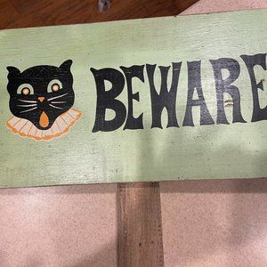 Pottery Barn Kids Halloween Yard Sign